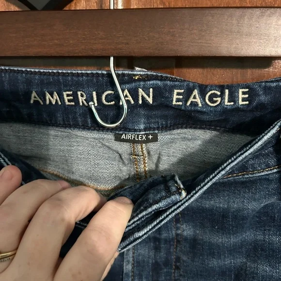 American Eagle Outfitters Airflex Denim Shorts Womens Size 20 - Picture 2 of 3